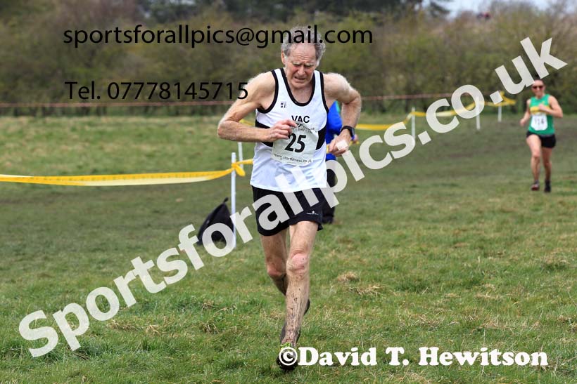 Womens and Mens 65+ in the 2023 BMAF Cross Country Champs., Wallsend. Photo: David T. Hewitson/Sports for All Pics